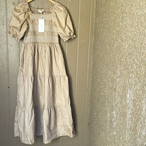 One loved babe tiered dress